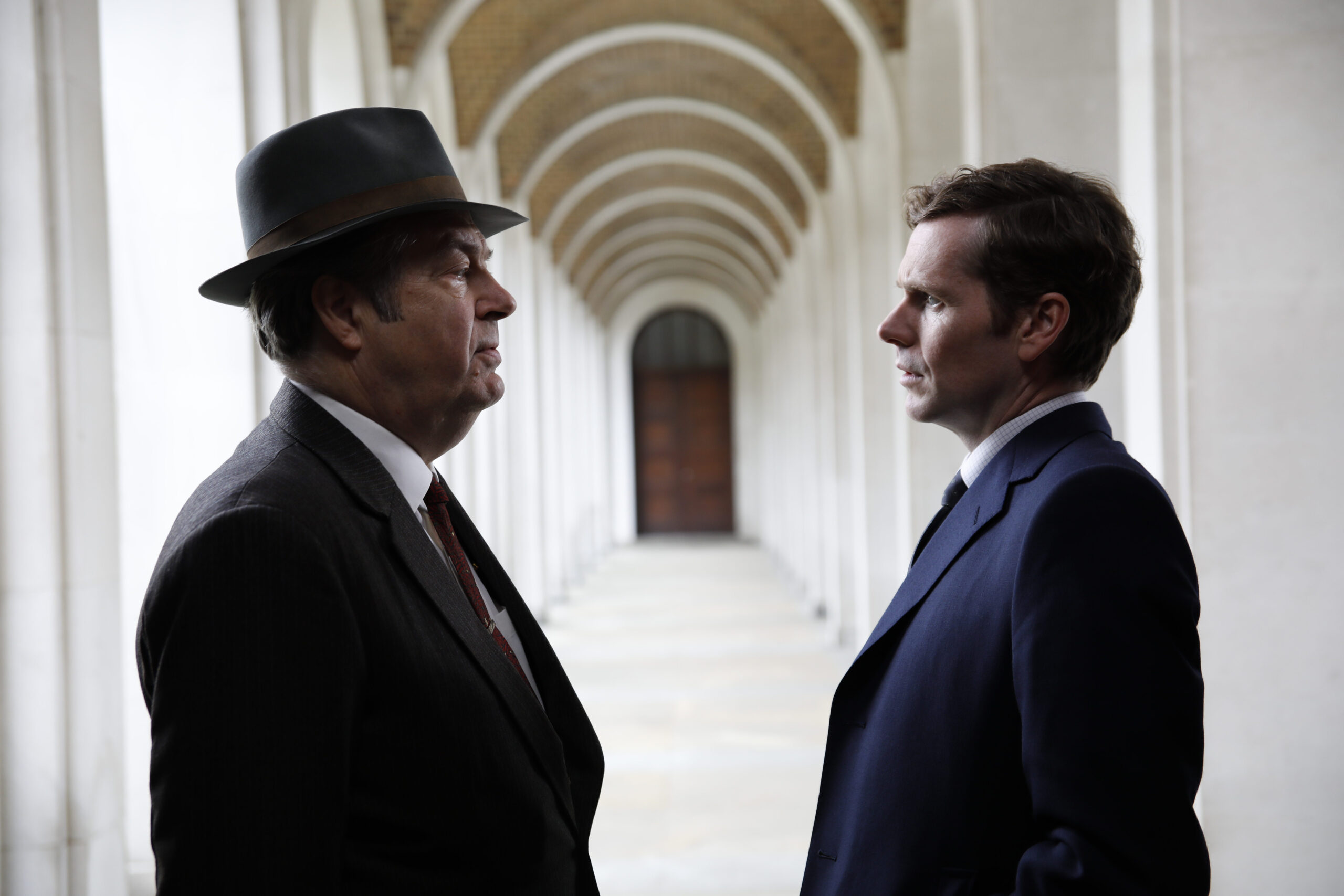 Endeavour and DCI Thursday look at each other in series 9