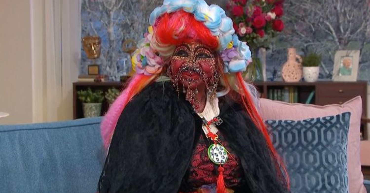 The woman with the most piercings in the world on This Morning