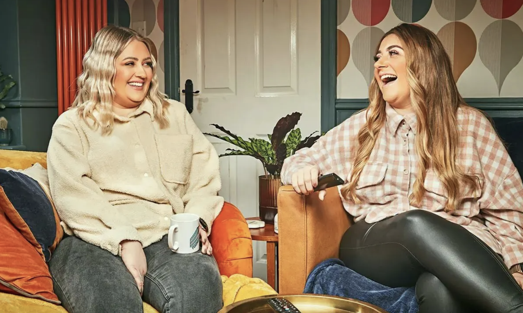Izzi and Ellie on Gogglebox