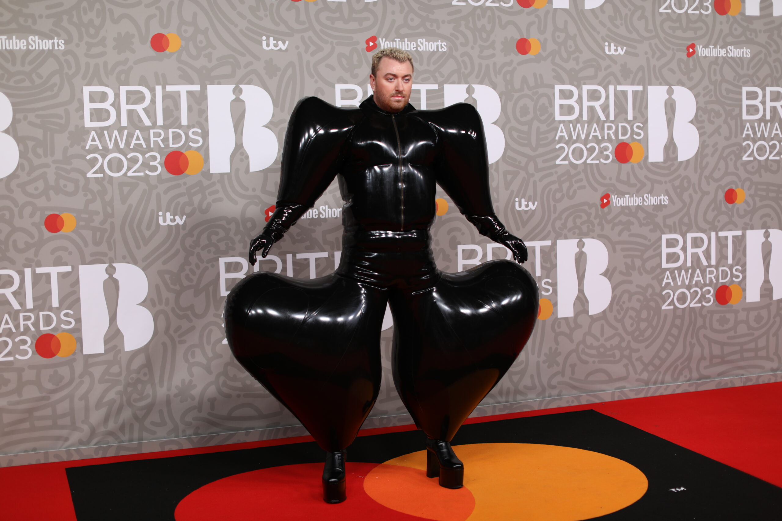 Sam Smith at the Brits