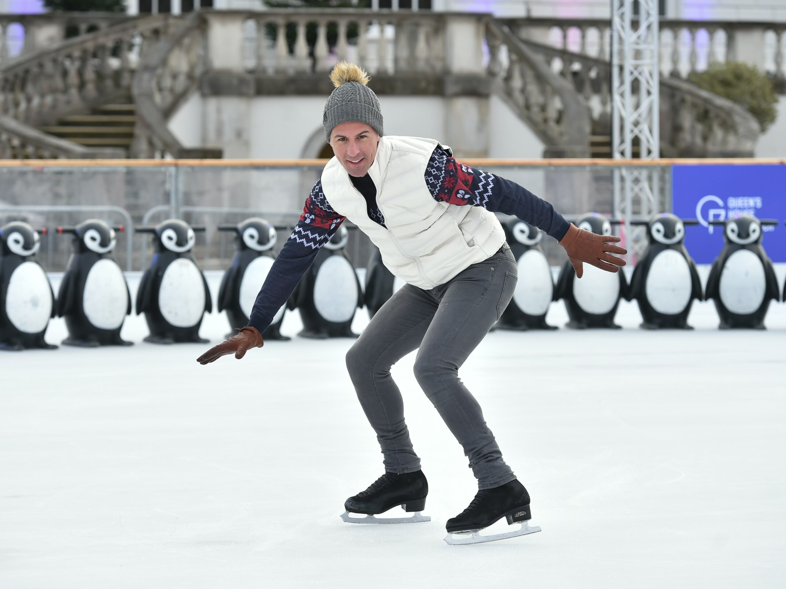 Dancing On Ice pro Matt Evers ice skating