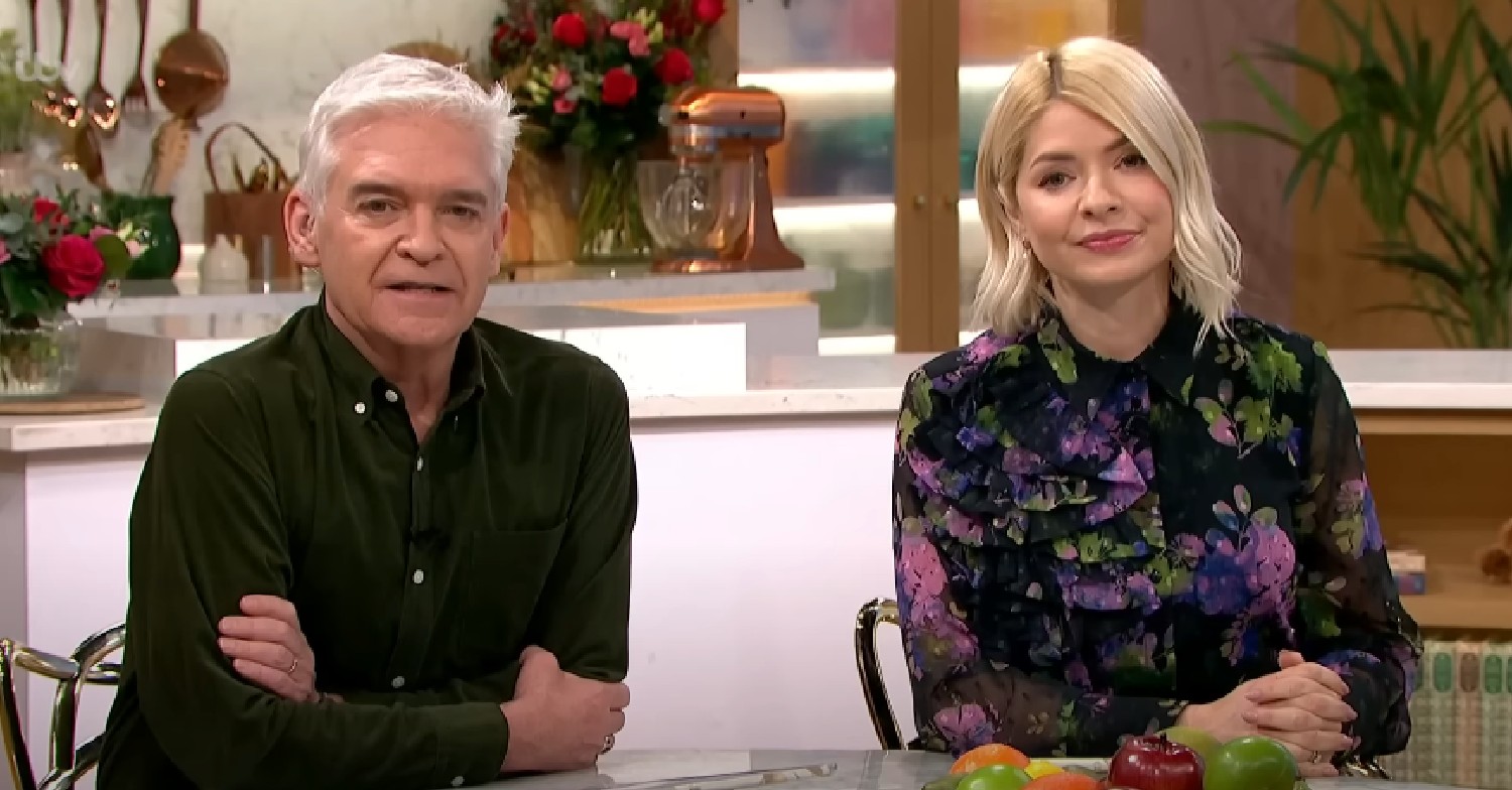 Phillip Schofield and Holly Willoughby hosting This Morning
