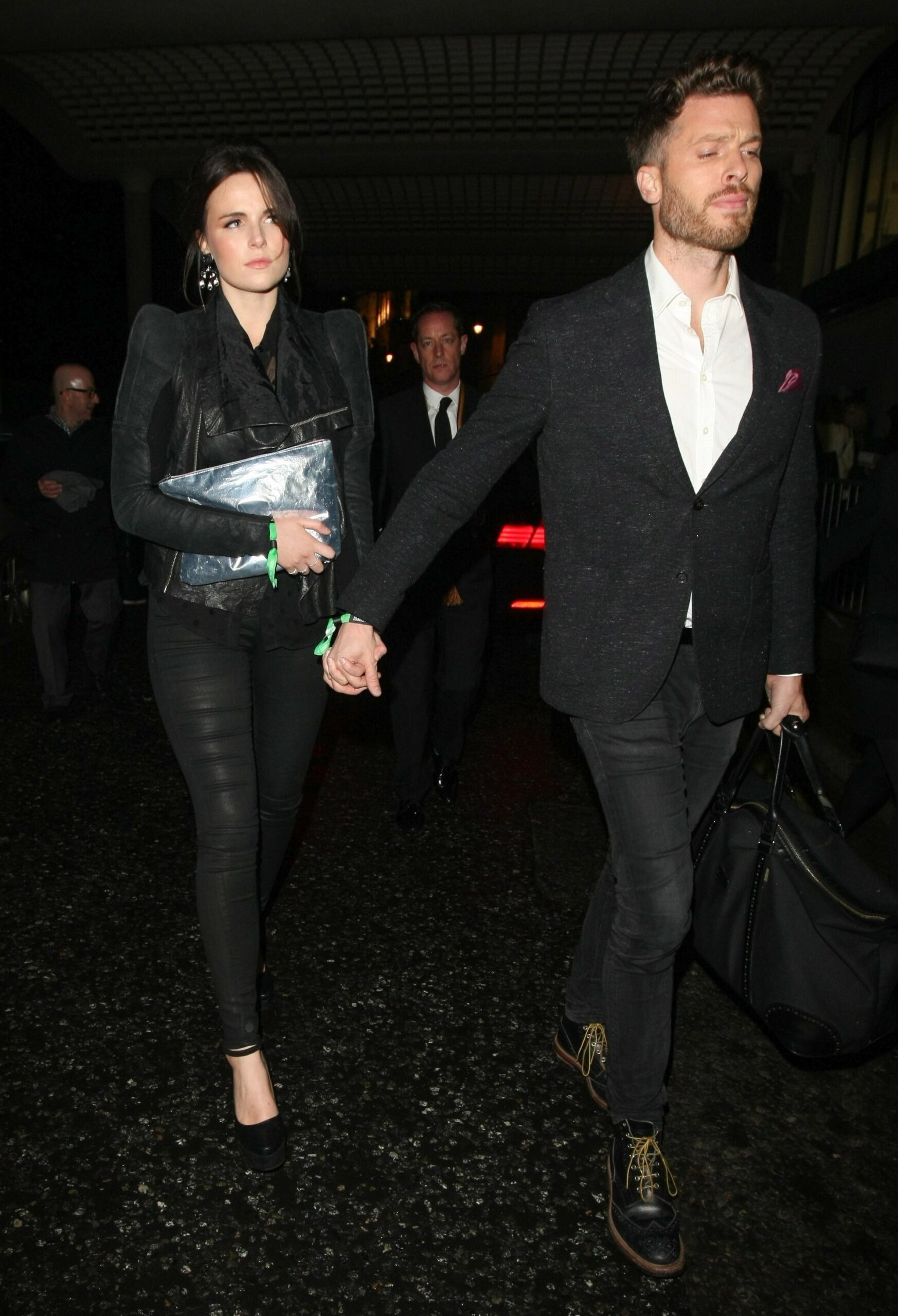 EastEnders star Emer Kenny and Rick Edwards at event