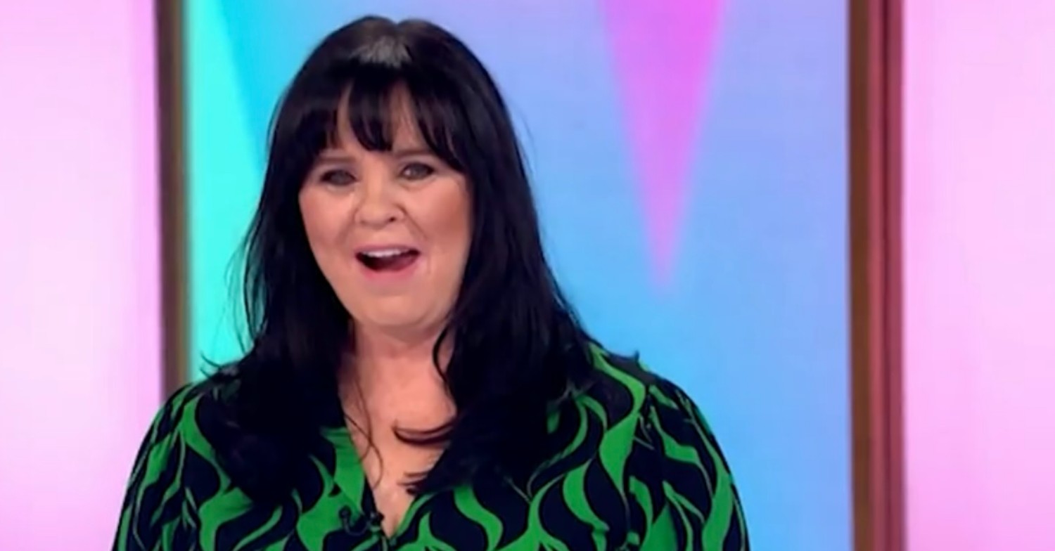 Coleen Nolan looking gobsmacked on Loose Women 
