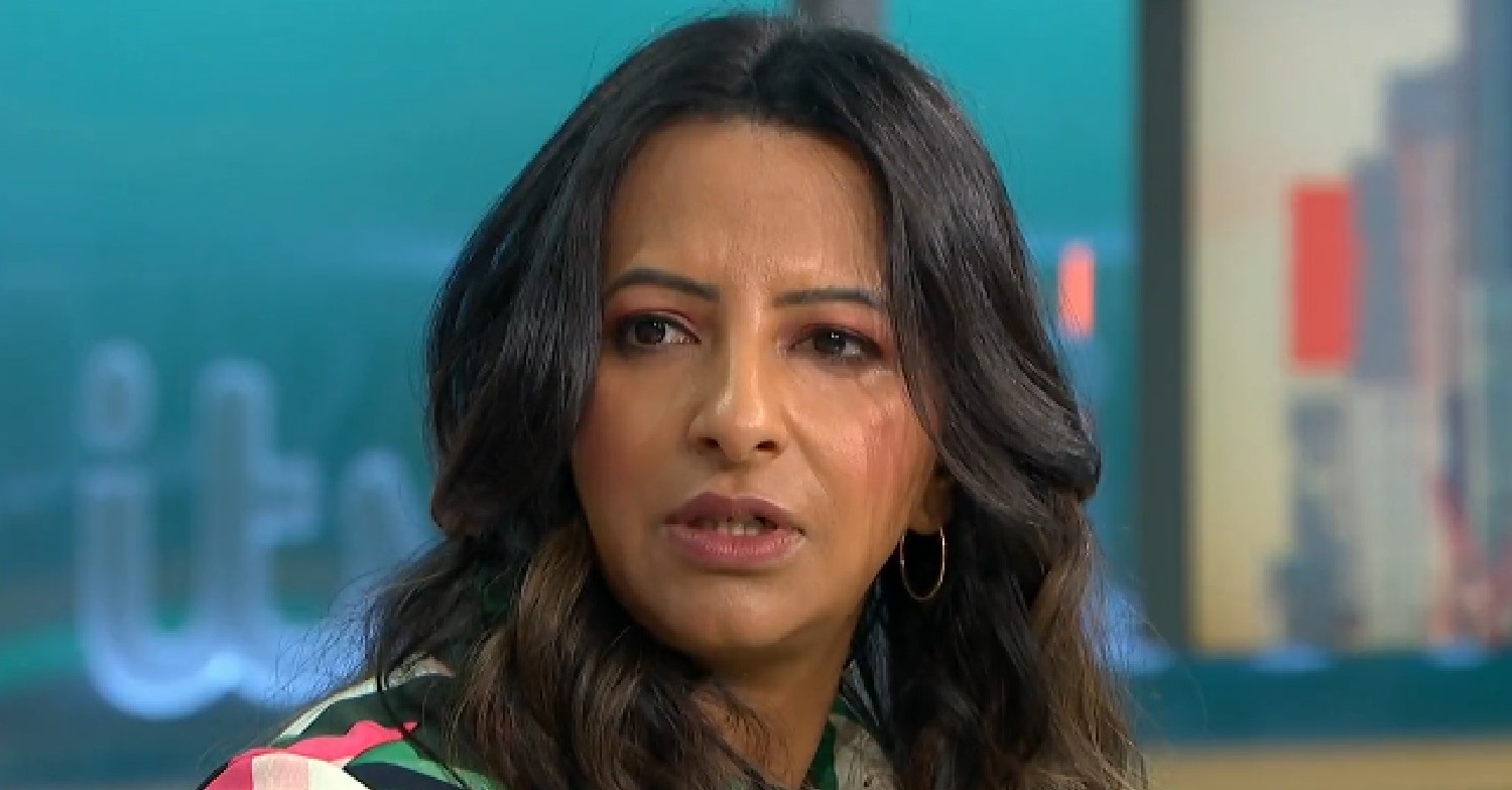 Ranvir Singh looking serious on GMB today