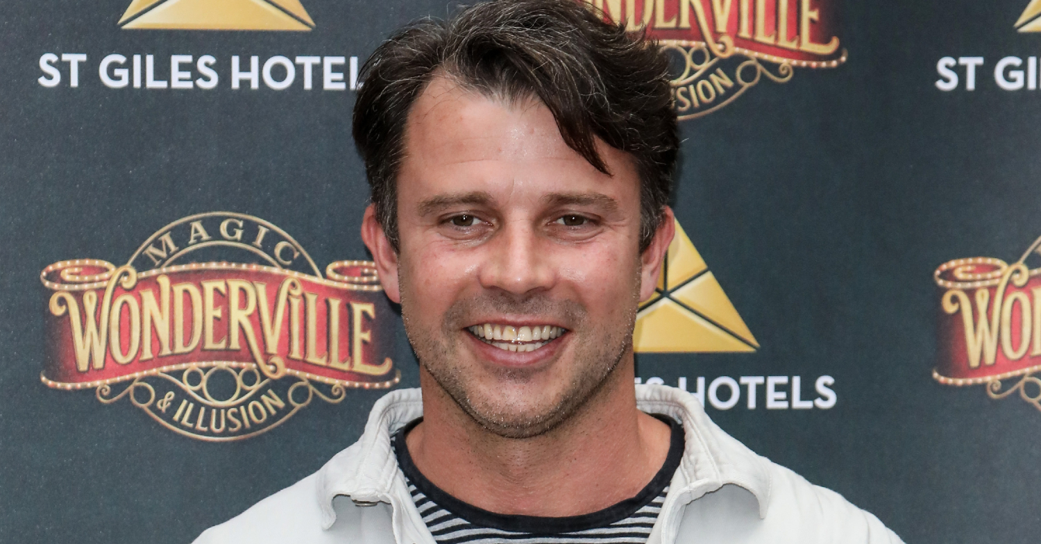 EastEnders' Neil Mcdermott is smiling