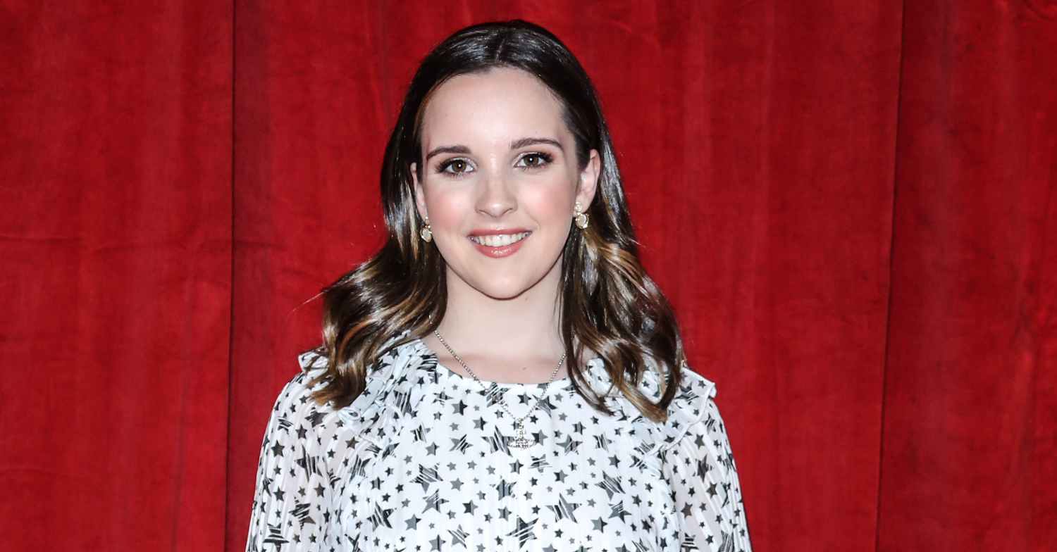 Coronation Street's Elle Mulvaney is smiling on the red carpet