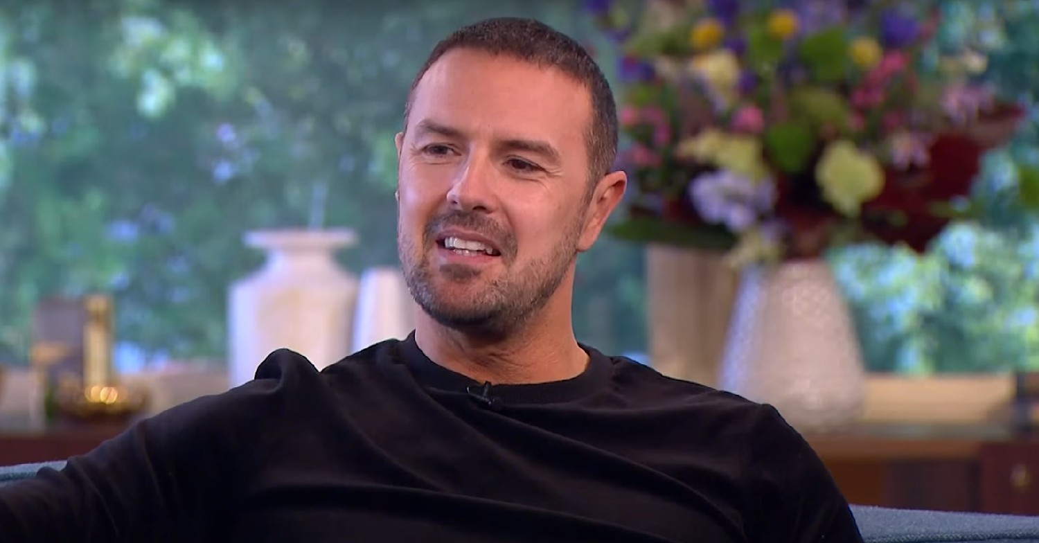 Paddy McGuinness talking on This Morning