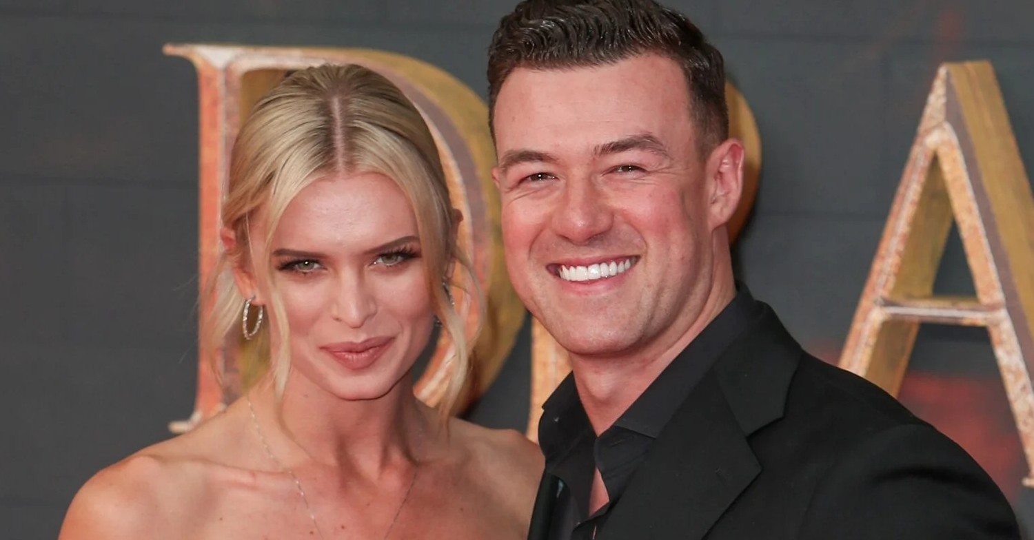 Strictly stars Nadiya Bychkova and Kai Widdrington smiling 