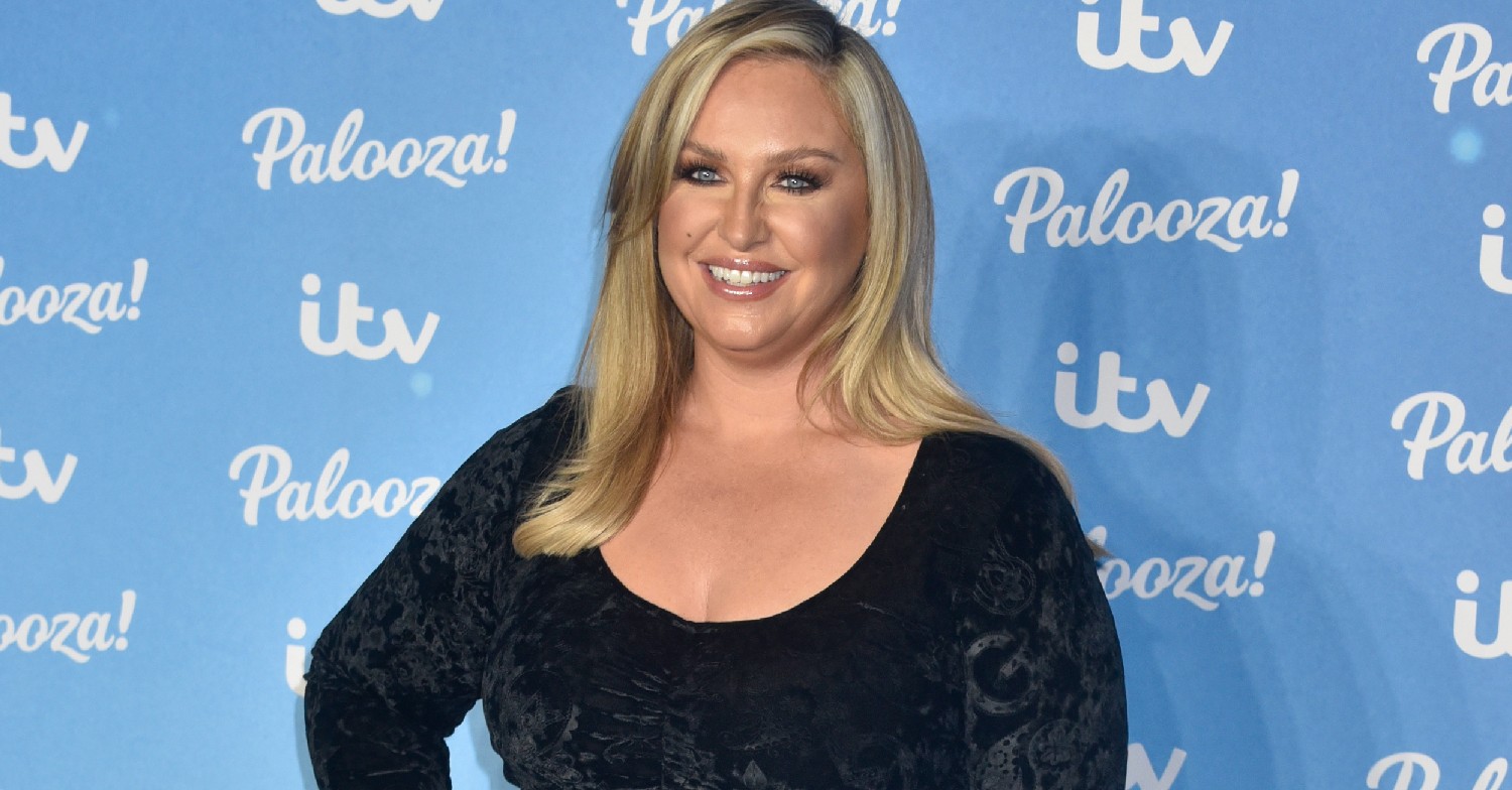 Josie Gibson on a red carpet at an ITV event