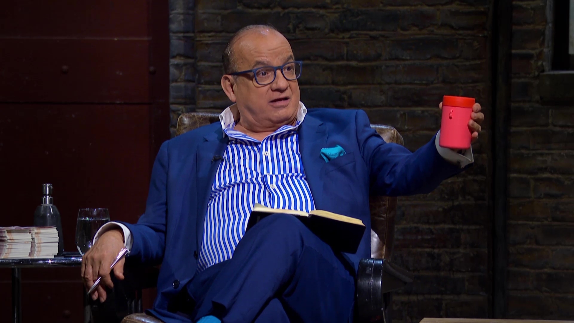 Touker Suleyman holds up the Whizzer