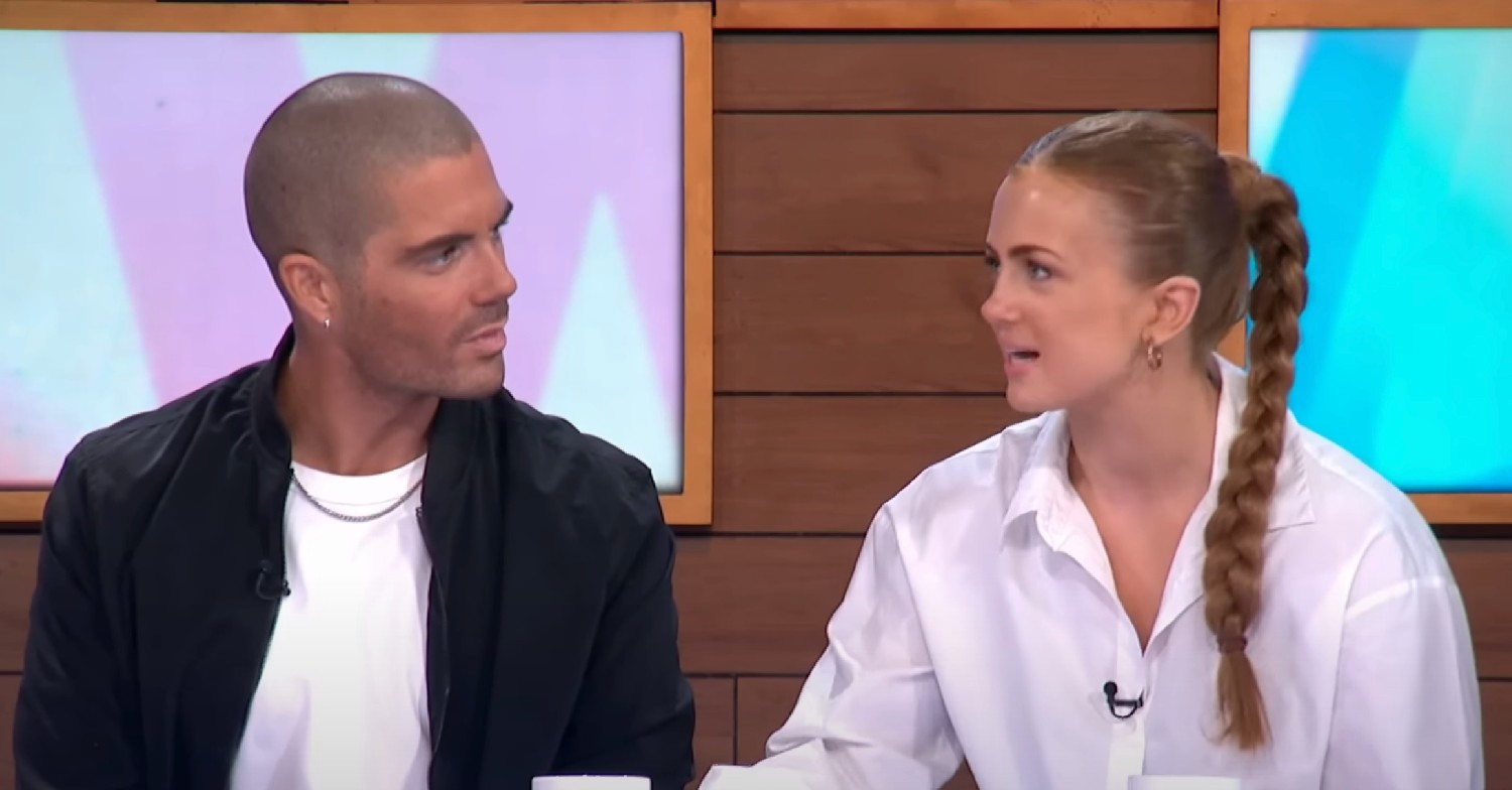 Max George looking at Maisie Smith on Loose Women 