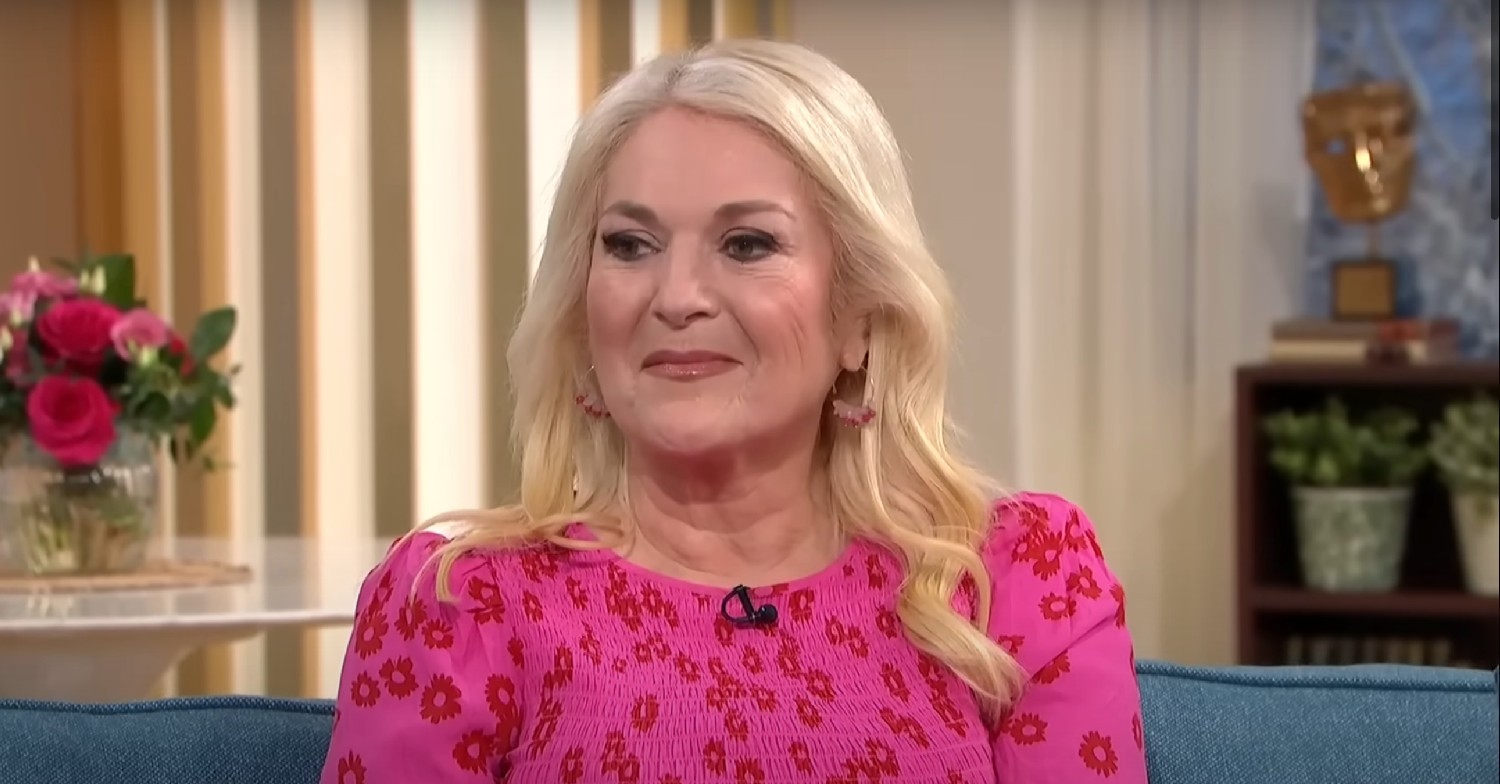 vanessa Feltz smiling on This Morning 