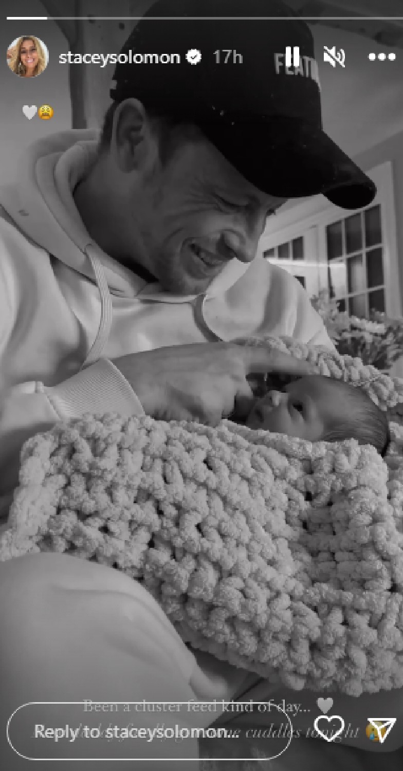 Stacey Solomon shares Instagram video of Joe Swash and baby Belle