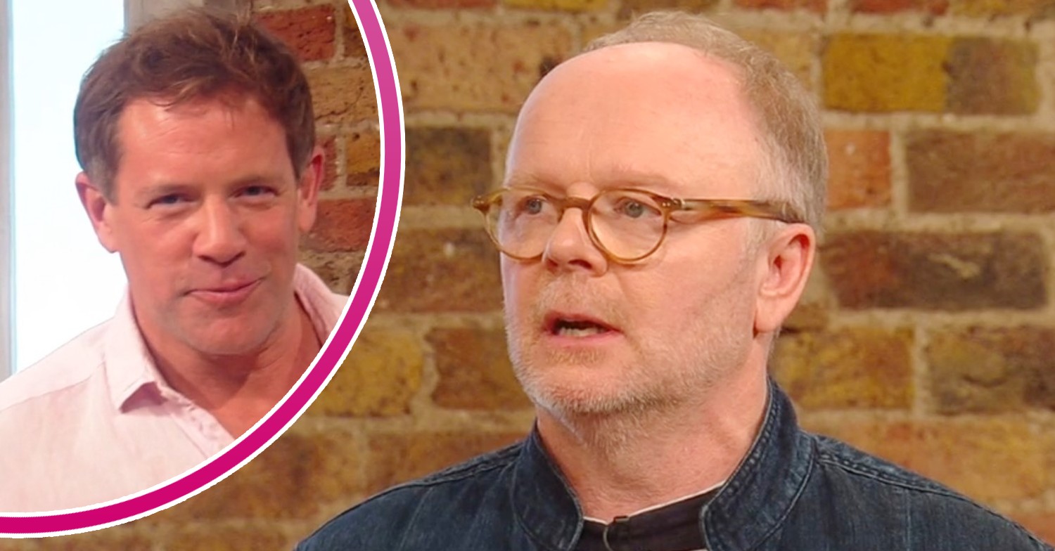 Matt Tebbutt and Jason Watkins on Saturday Kitchen comp image