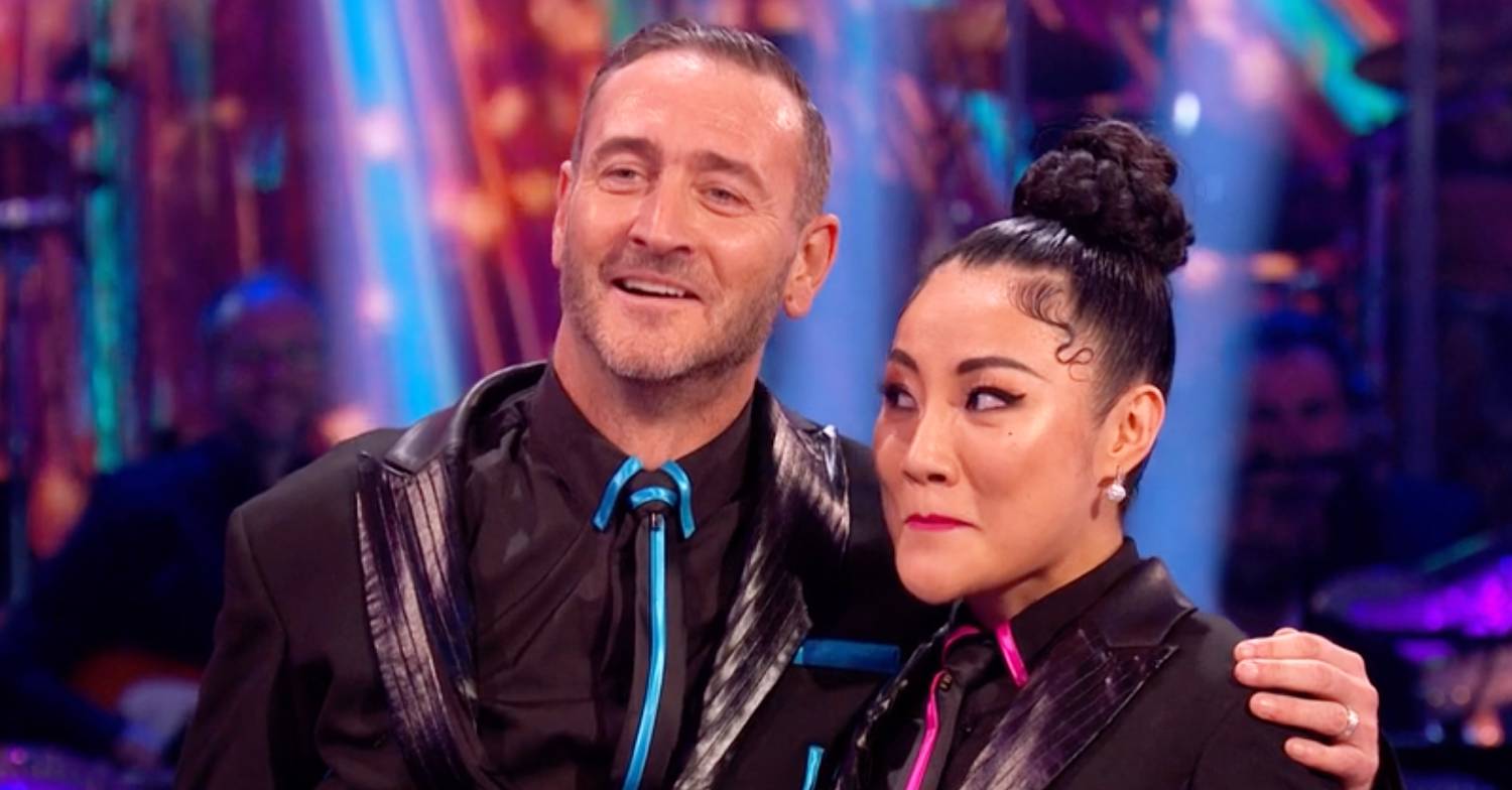 Strictly star Will Mellor smiles alongside Nancy Xu