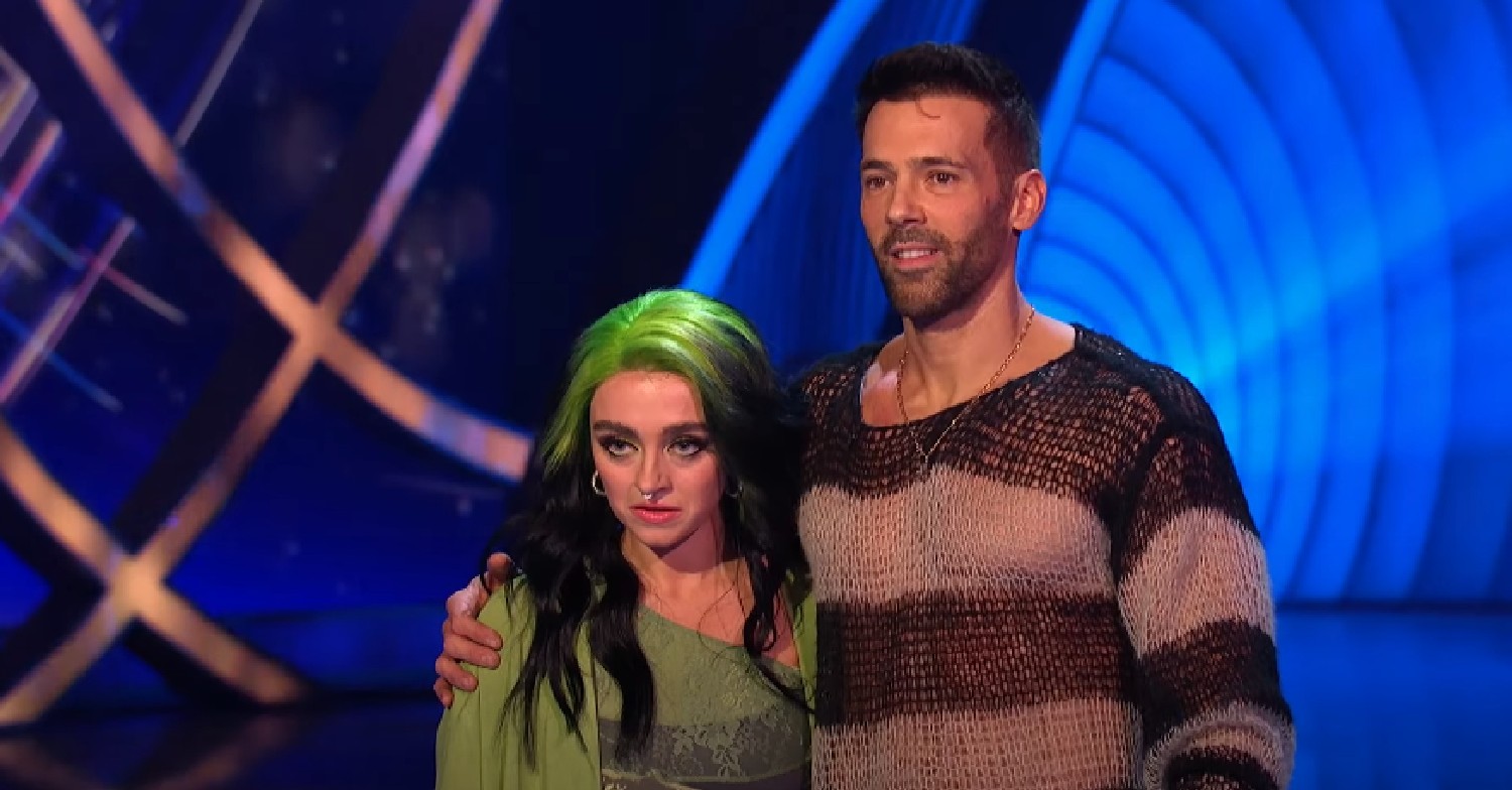 Sylvain Longchambon and Mollie Gallagher on Dancing On Ice