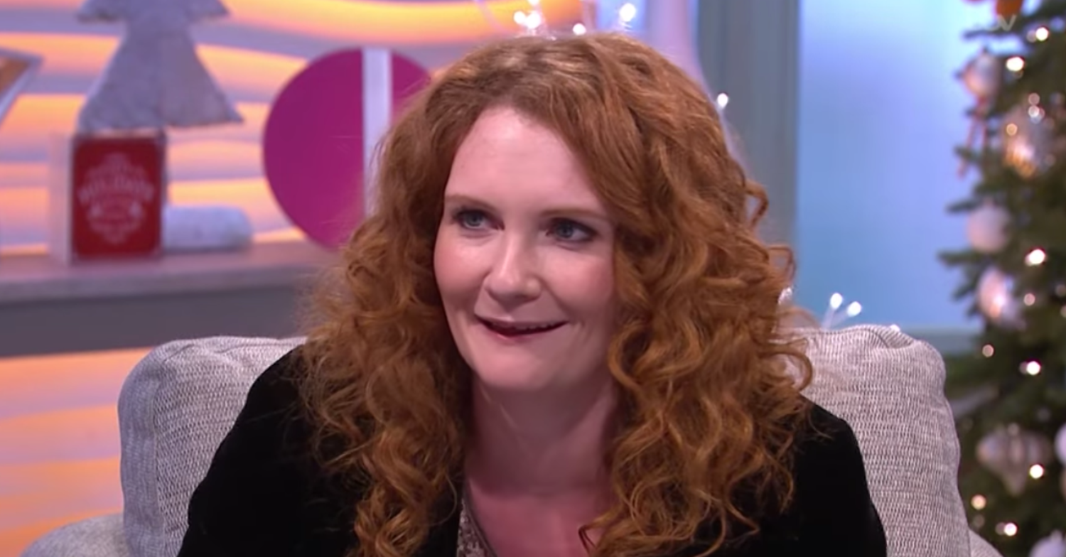 Coronation Street's Jennie McAlpine is smiling