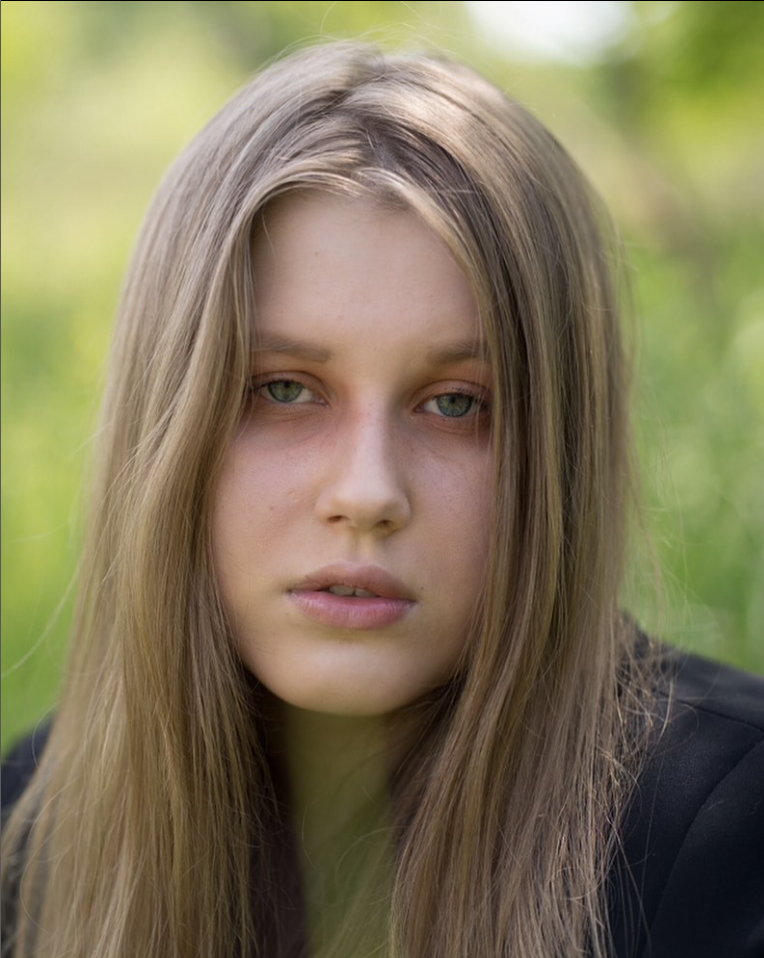 Julia – the girl claiming to be Madeleine McCann - looking upset