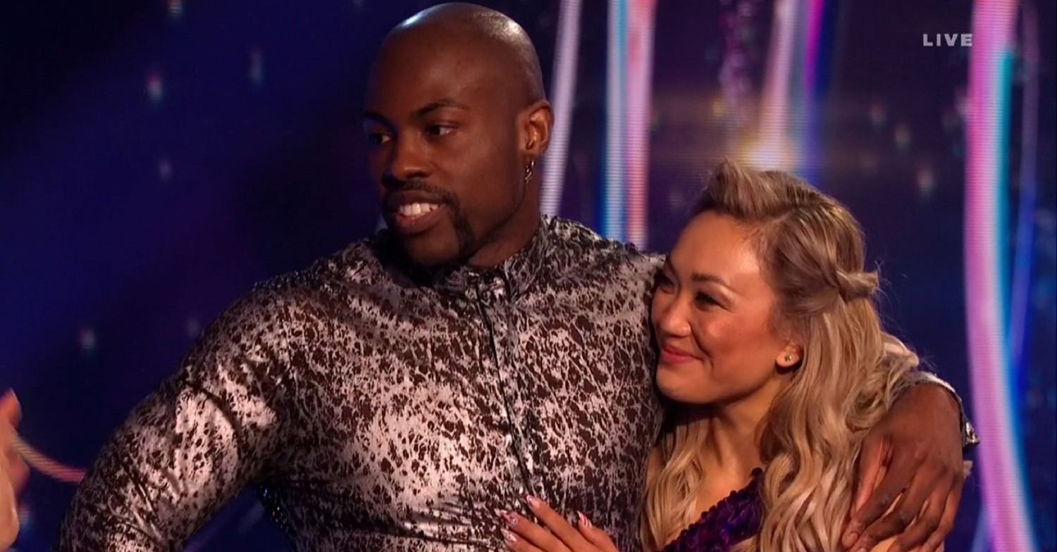 Darren Harriott and Tippy Packard on Dancing On Ice 