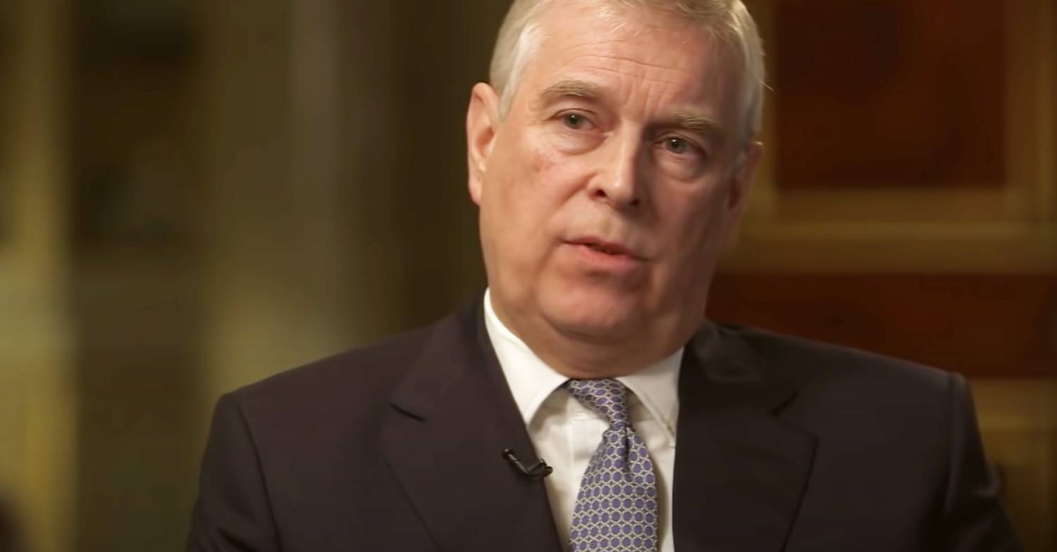 Prince Andrew speaks in Newsnight interview