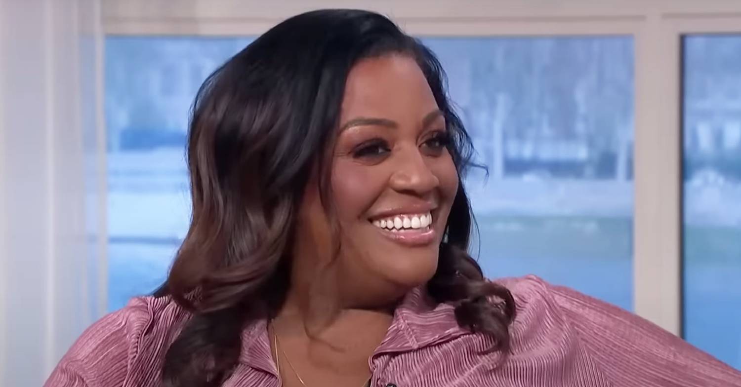 Alison Hammond smiles on This Morning