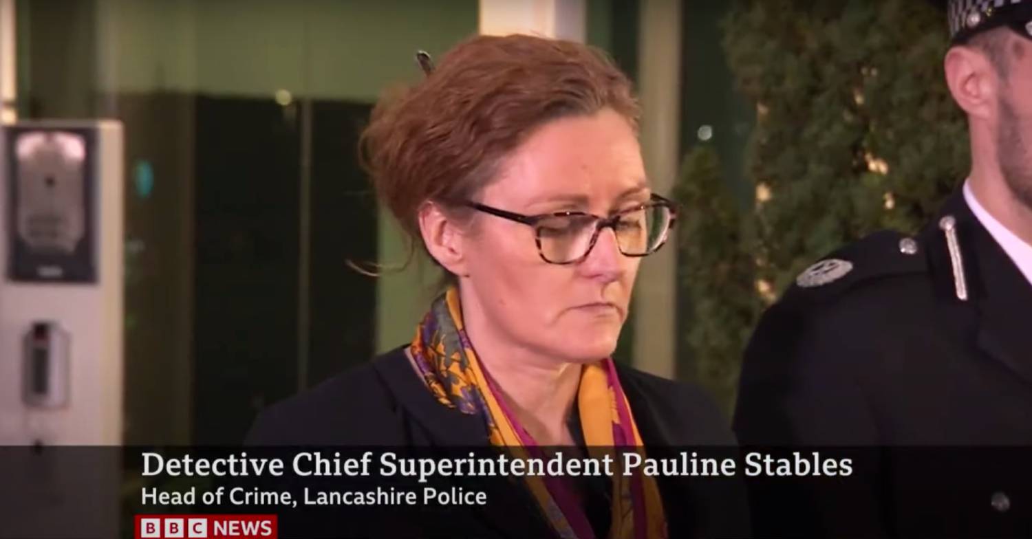 Police talking during Nicola Bulley case