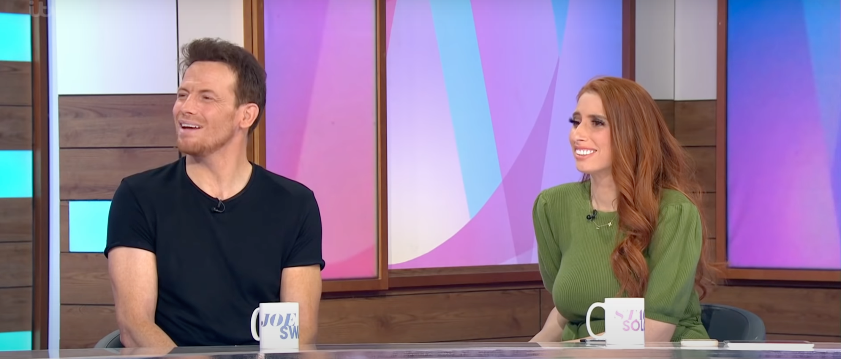 Joe Swash and Stacey Solomon on Loose Women