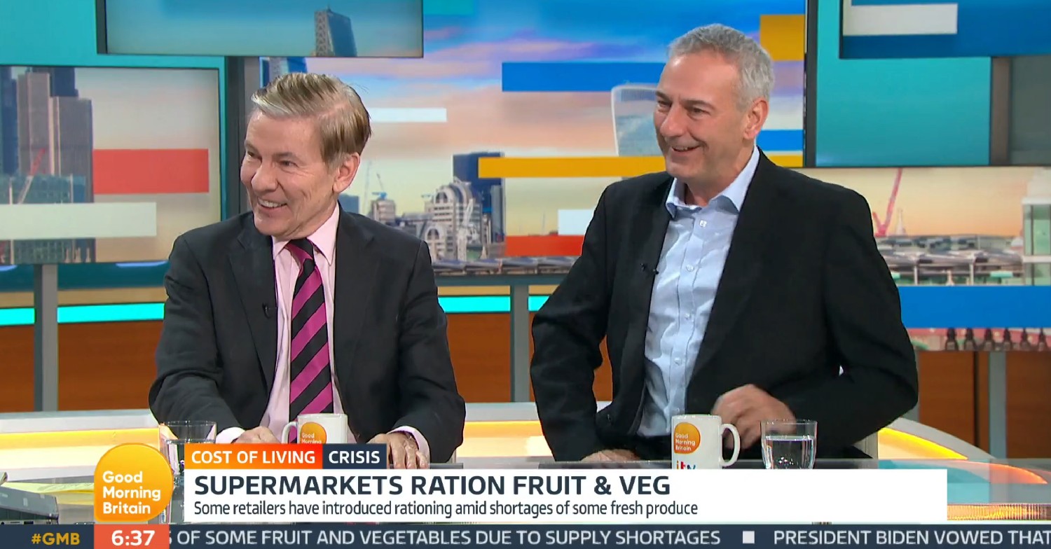 Andrew Pierce and kevin Maguire on GMB today