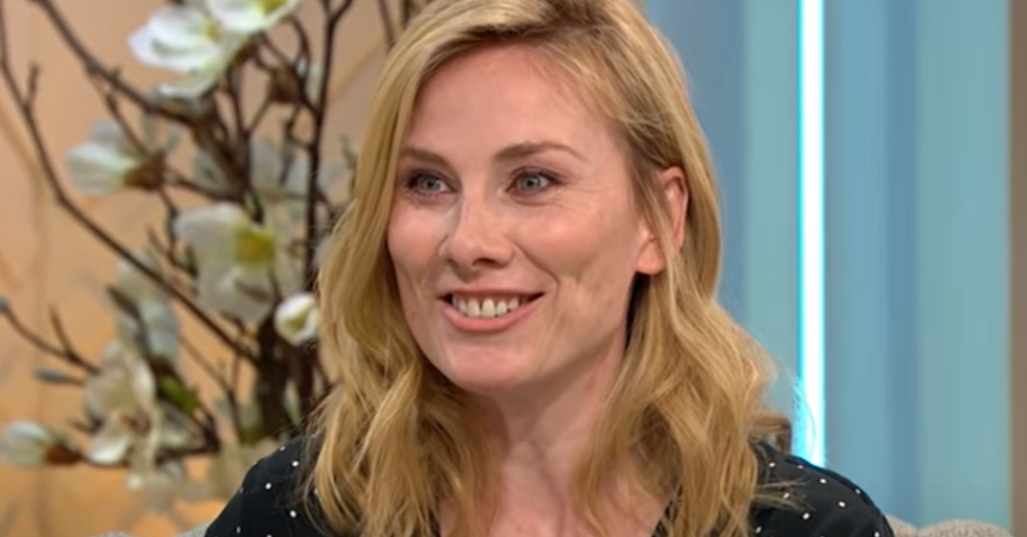 Holby City's Rosie Marcel is smiling