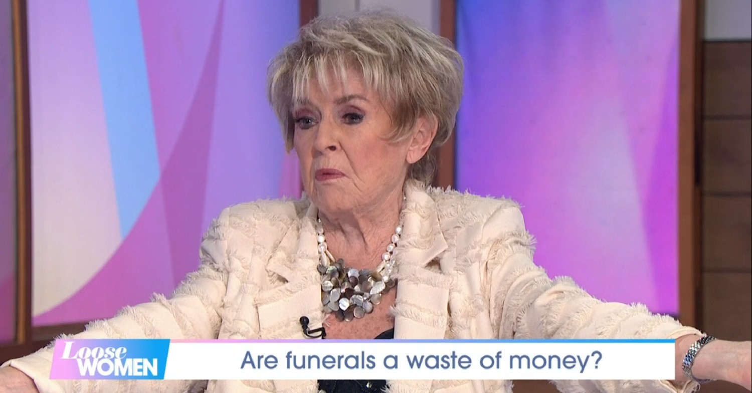 Gloria Hunniford on Loose Women today 