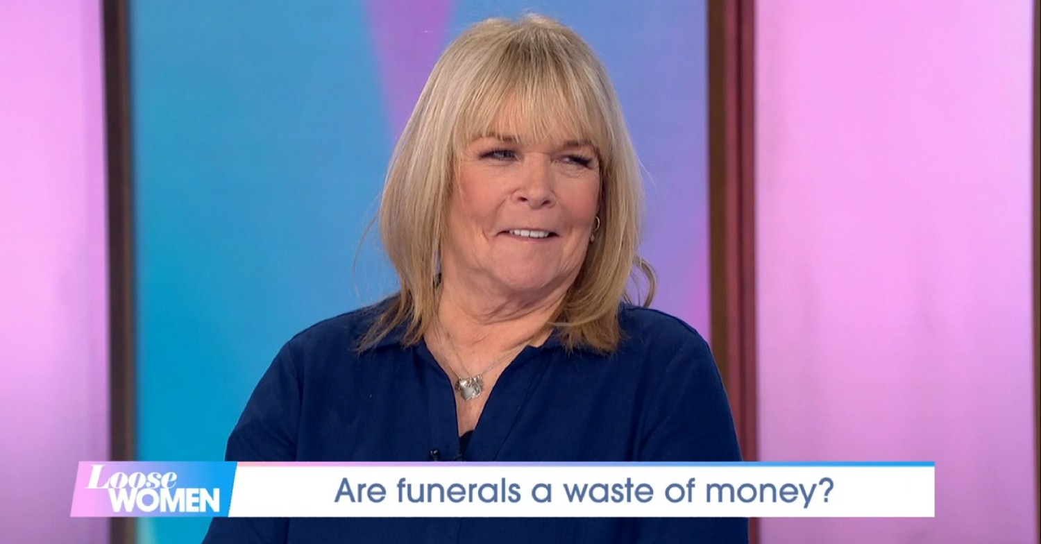 Linda Robson laughing on Loose Women today 