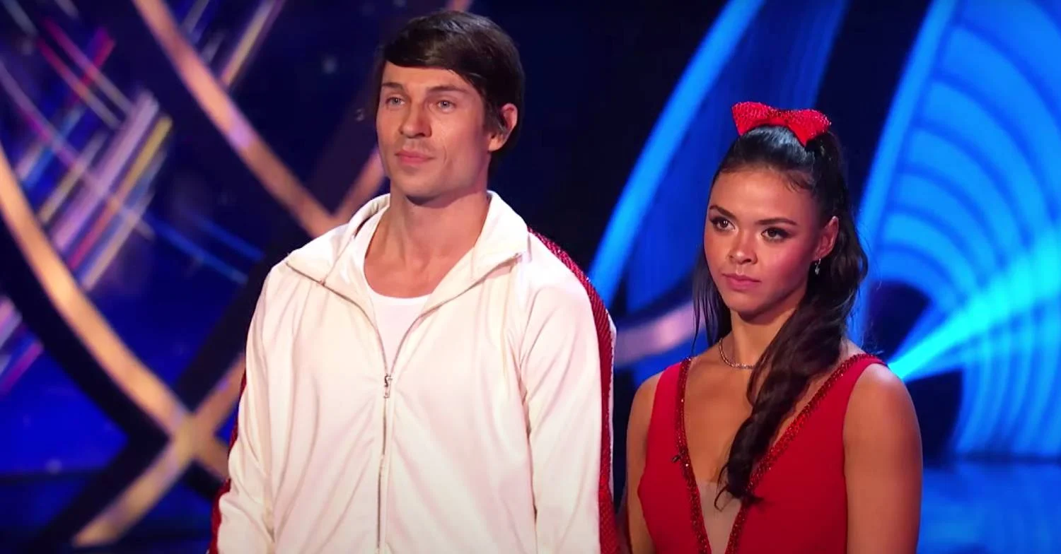 Joey Essex and Vanessa Bauer on Dancing On Ice 