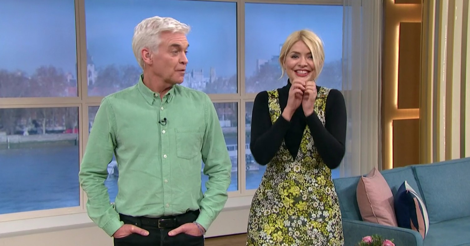 This Morning hosts Holly Willoughby and Phillip Scofield 