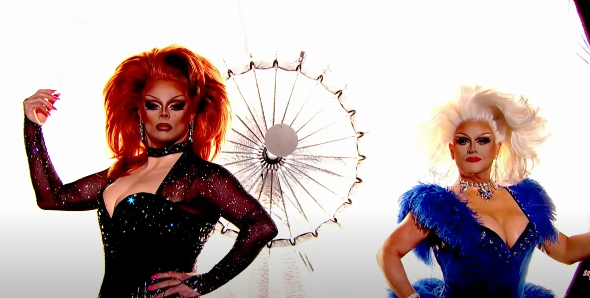 Ant and Dec as Lady Antoinette and Miss Donna Lee