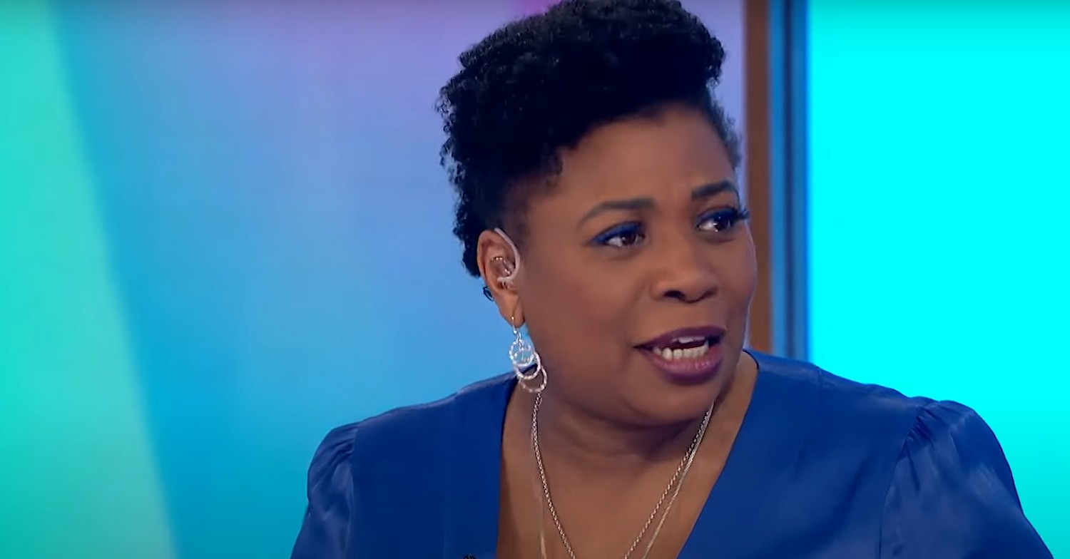 Brenda Edwards talking on Loose Women