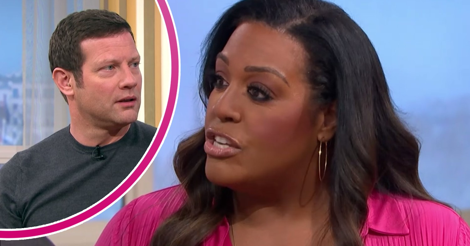 Dermot O'Leary looks sad, Alison Hammond opens up about her 'engagement'