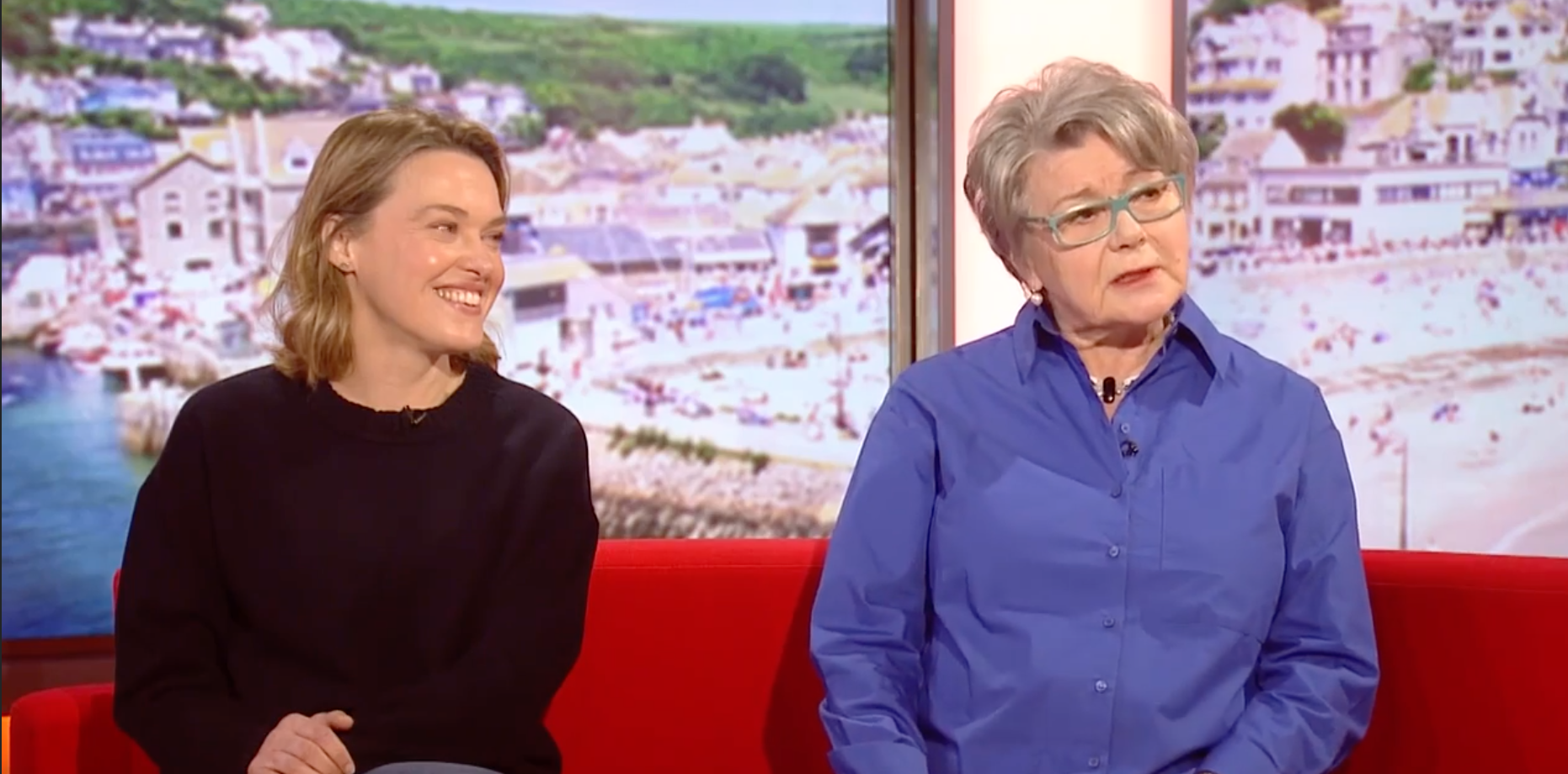 Sally Bretton and Barbara Flynn on BBC Breakfast