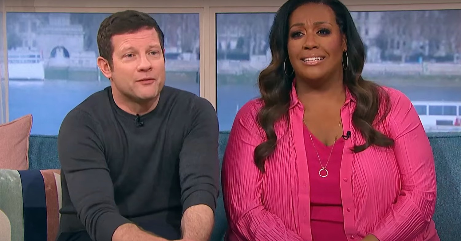 Alison Hammond and Dermot O'Leary hosting This Morning