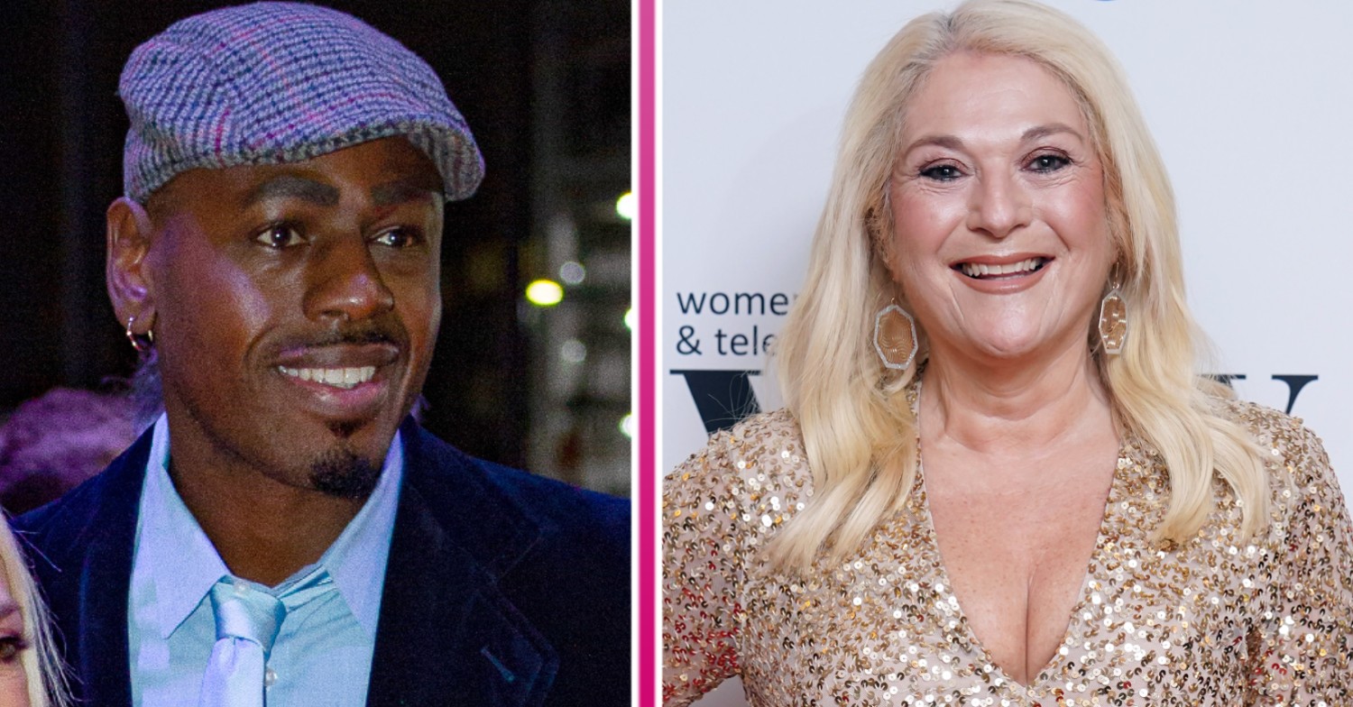 Ben Ofoedu posing at an event and Vanessa Feltz on a red carpet