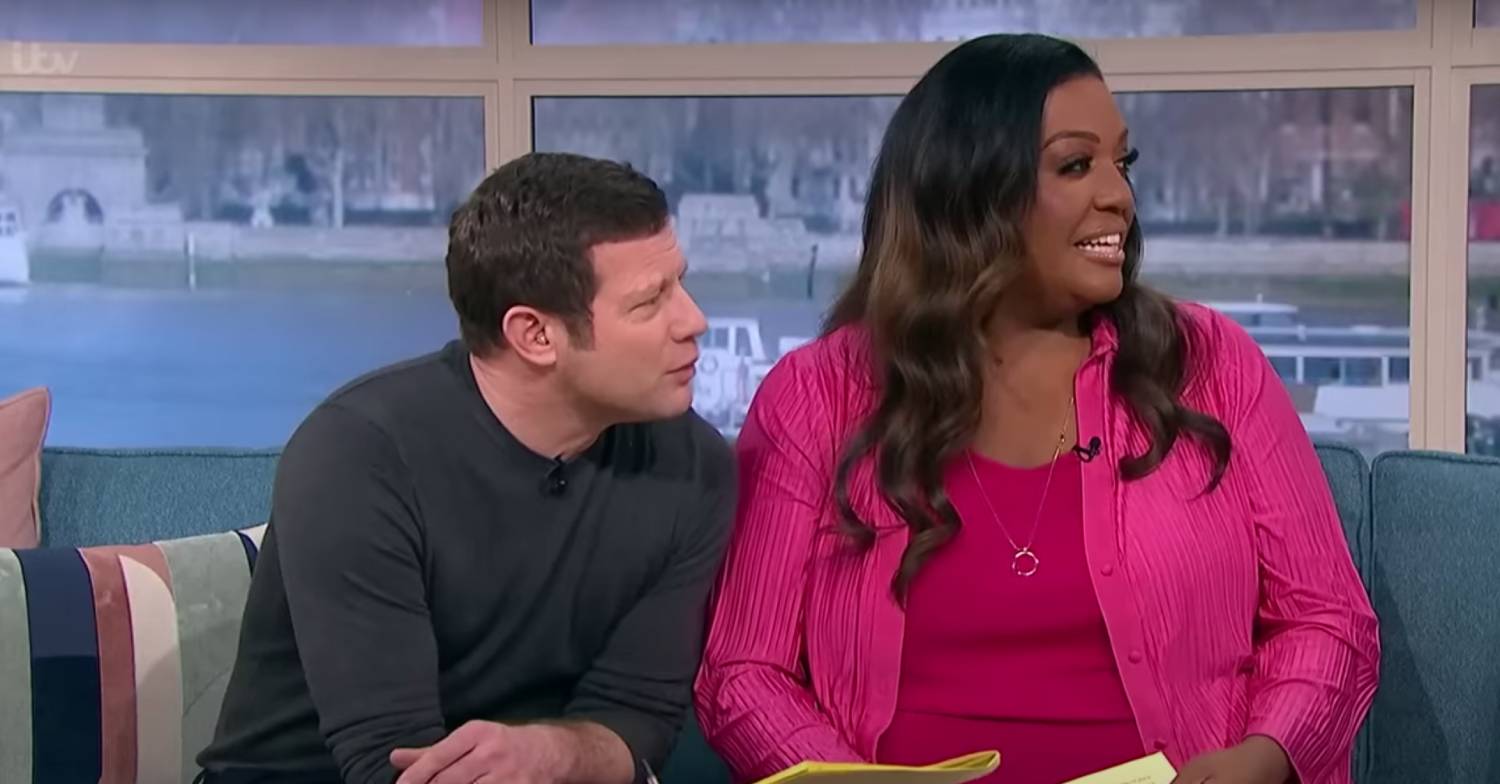 Dermot O'Leary co-hosts alongside Alison Hammond