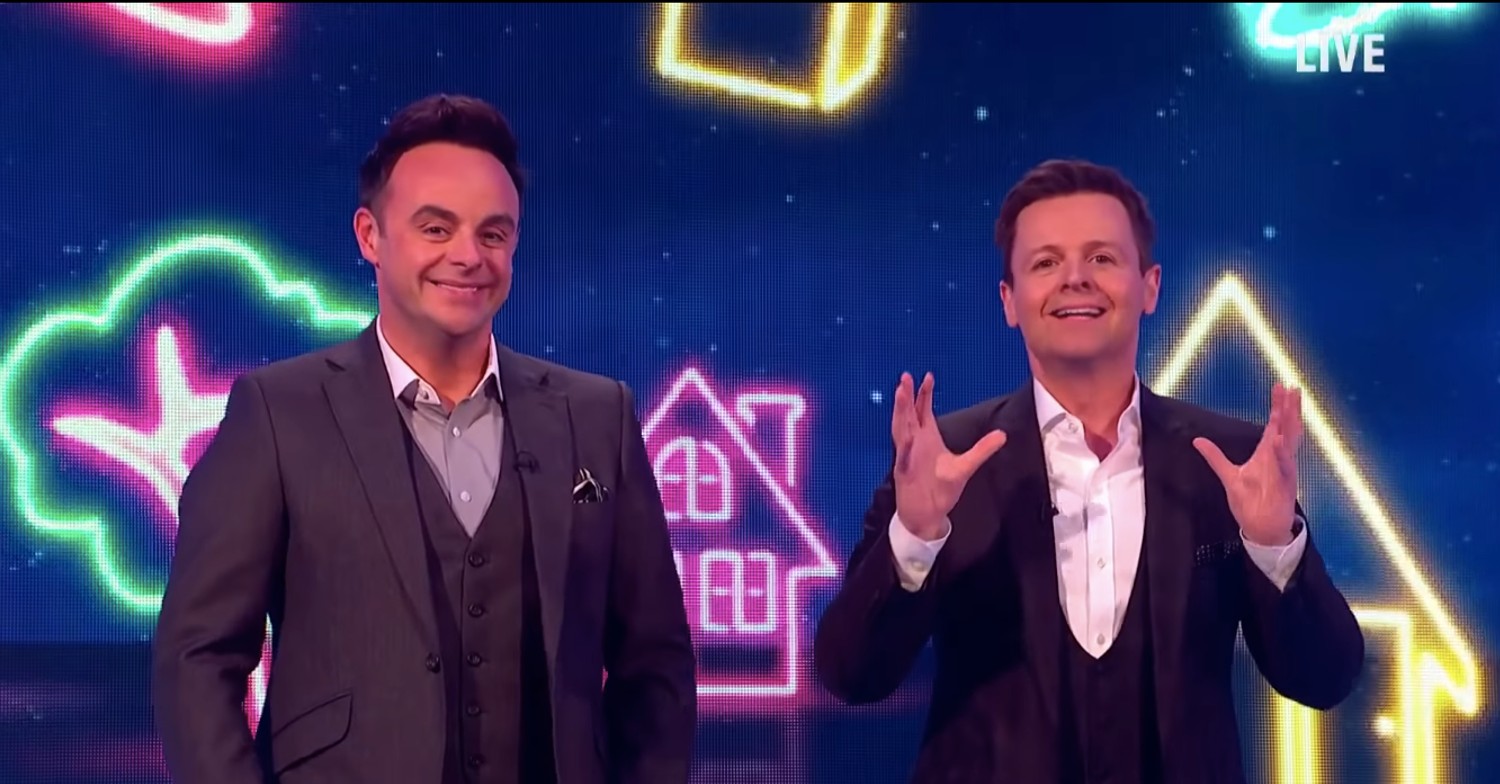 Ant and Dec talking on Saturday Night Takeaway 