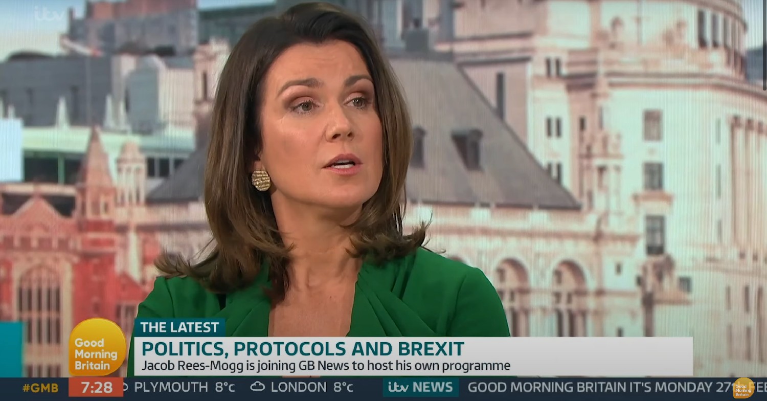 Susanna Reid on Good Morning Britain