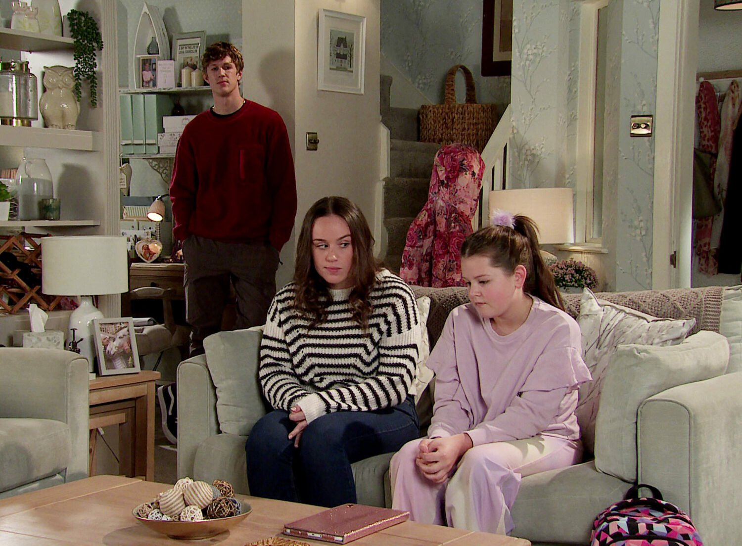 Jackson returned to Weatherfield in Coronation Street and looks a little older (Credit: ITV)