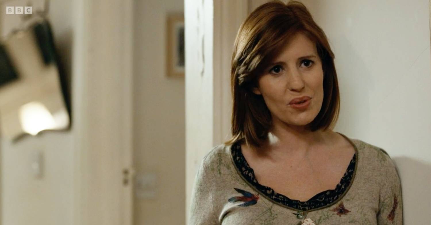 Amy Nuttall performs in New Tricks