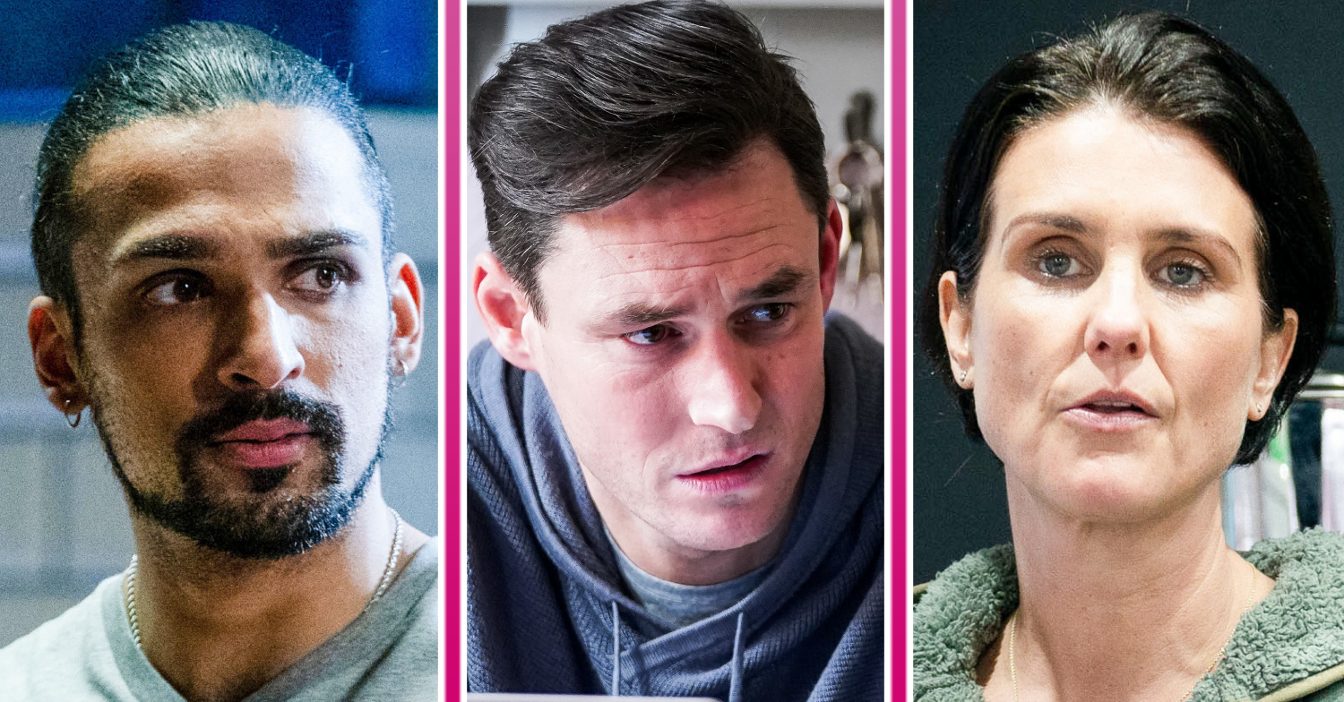 EastEnders' Ravi, Zack and Eve