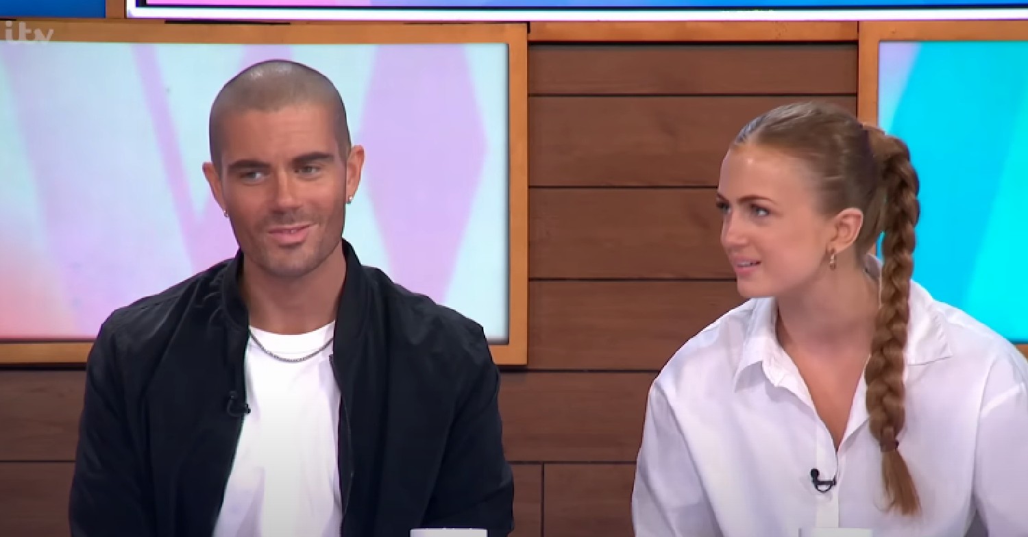 Strictly stars Max George and Maisie Smith talking on Loose Women