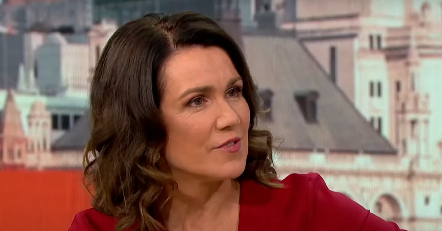 Susanna Reid on Good Morning Britain