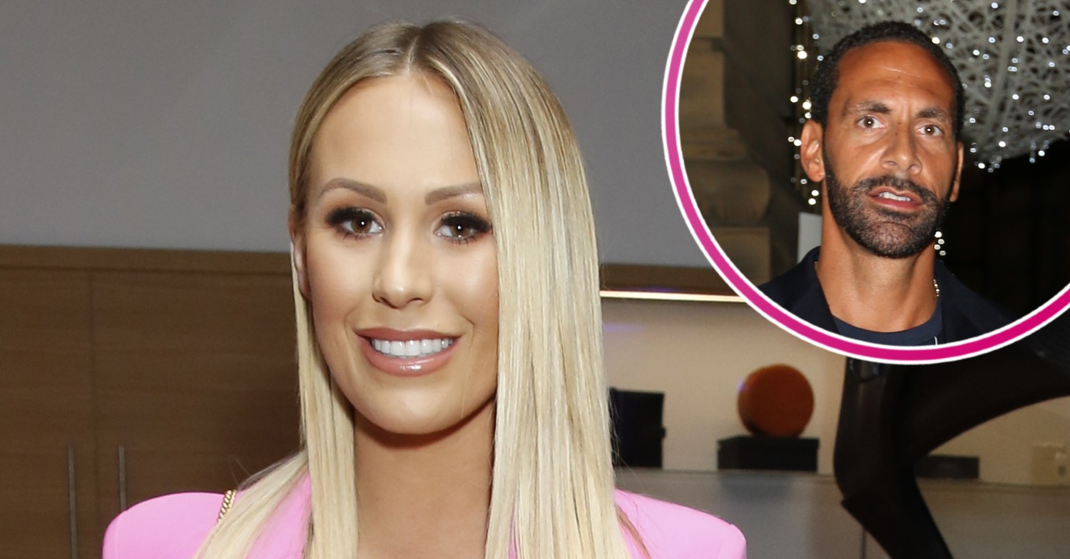 Kate Ferdinand smiling wearing pink and Rio inset