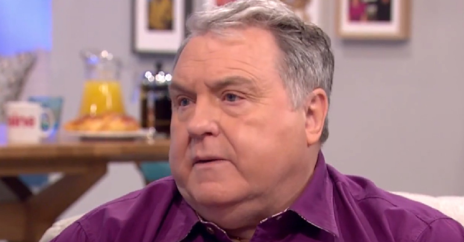 Russell Grant looking concerned on Lorraine